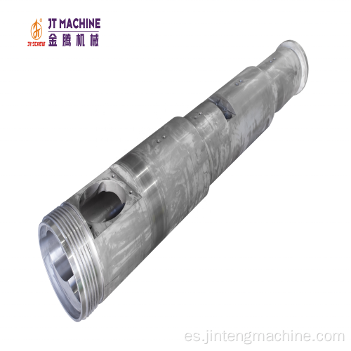 tornillo de extrusión y barril para extrusora de perfiles de PVC